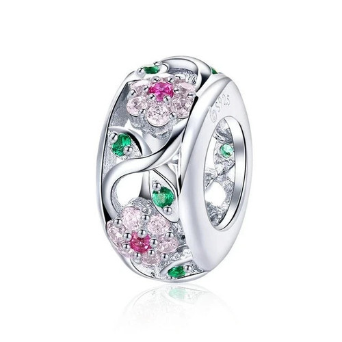 Charm distanziatore floreale