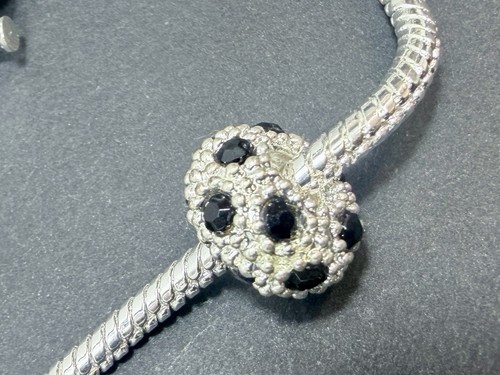 Cristallo nero strass pave - cristallo,