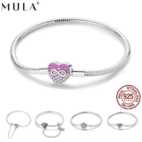 Bracciale mula europeo argento - bracciale,