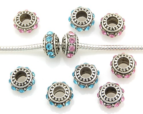 Pezzi perle tono argento - 20,