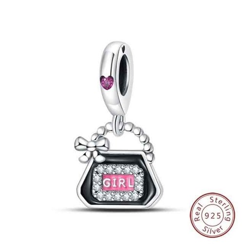 Charm pendente shopping bag