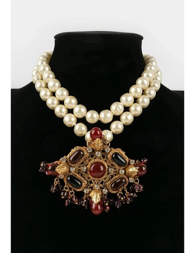 Collana vintage dichiarazione - collana,