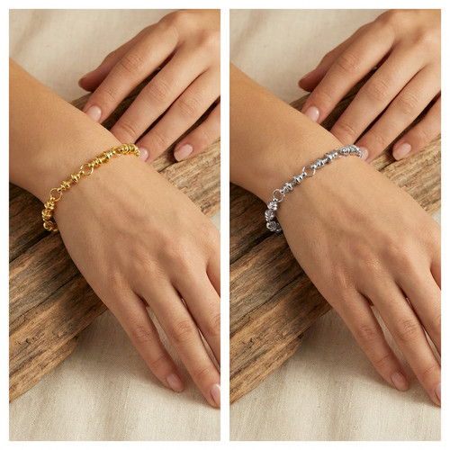 Bracciale con ciondolo - , in
