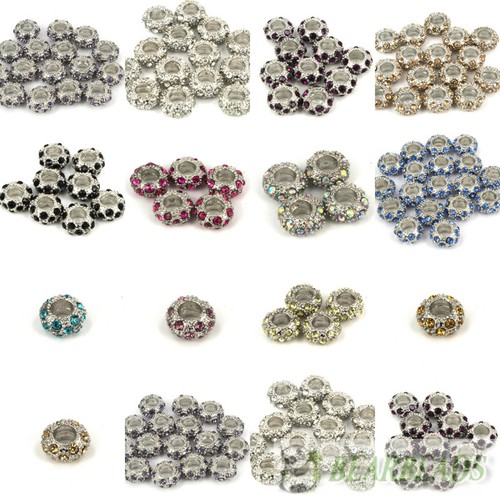 Big hole cristallo strass pave - hole,