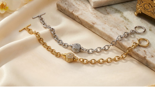 Bracciale catena classica - , per