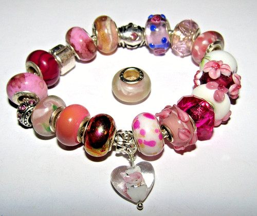 Bracciale charm europeo 20 - europeo, +