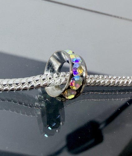 Grande foro strass rondelle
