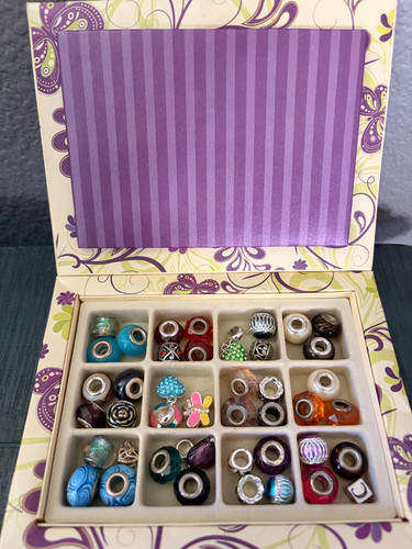Lotto collezione perle charm