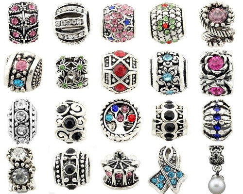 Perle argento p strass - 5,
