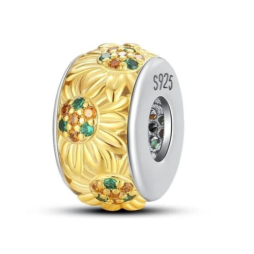 Charm distanziatore girasole - distanziatore,