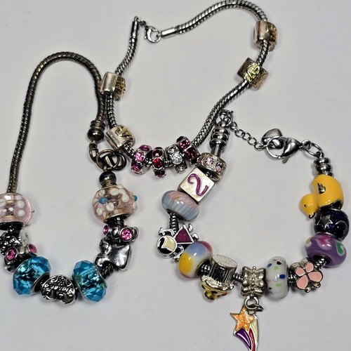 Lotto braccialetti charm - braccialetti, stile